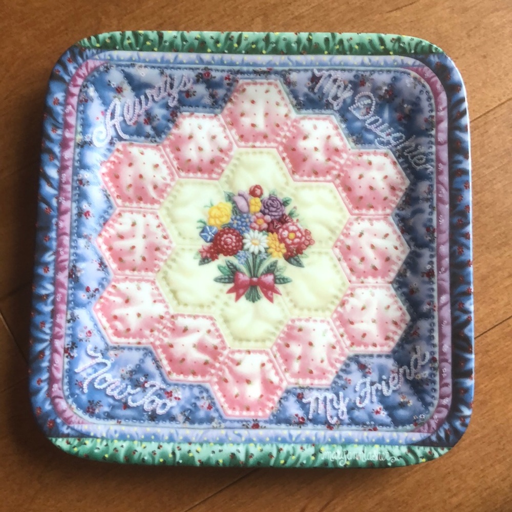 Collectors plate Bradford Exchange “Always My Daughter.”
